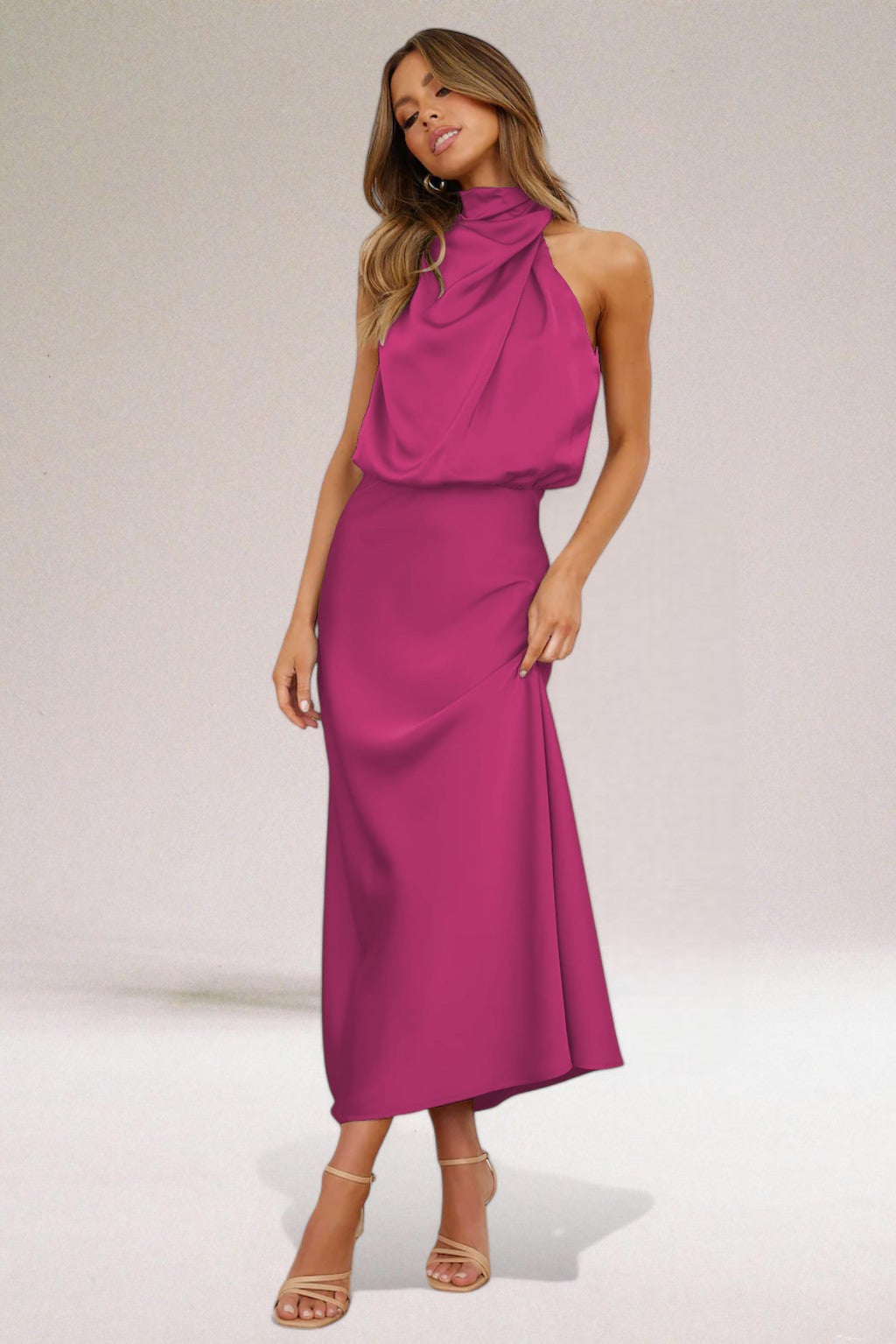 Amy | One-Shoulder Glam Dress