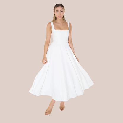 AVA | Elegant Midi Dress