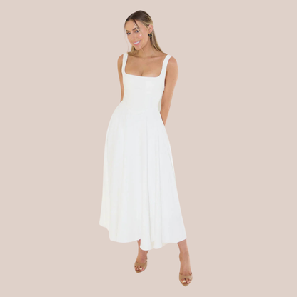 AVA | Elegant Midi Dress