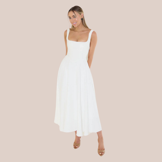 AVA | Elegant Midi Dress