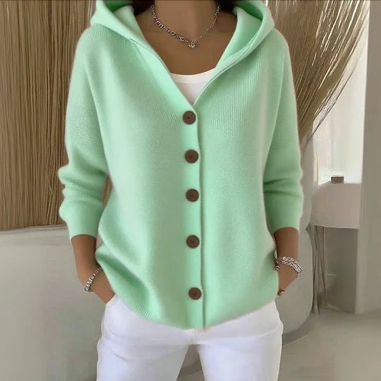Mirelda – Comfortable Long-Sleeved Cardigan