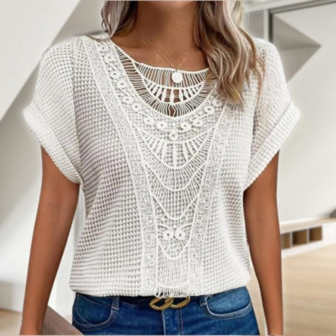 Angela | Chic and Elegant Lace Top
