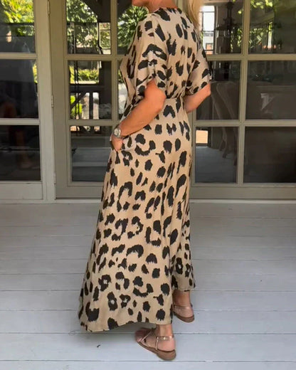 Zara™ | Leopard Print Statement Dress