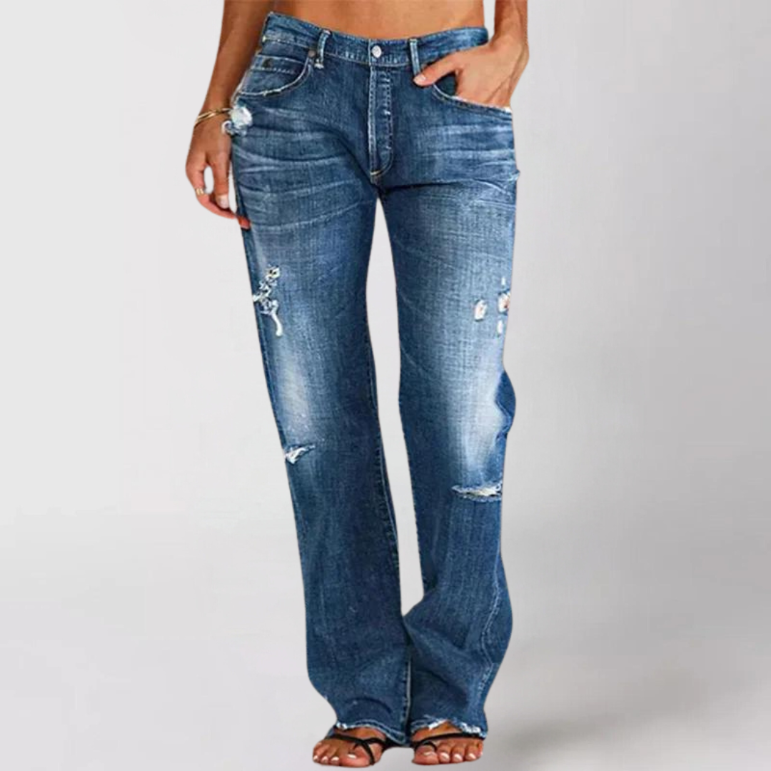 Amelia | Relaxed Wide-Leg Denim Jeans