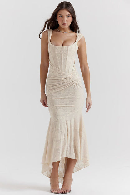 Callie | Elegant Lace Detail Dress
