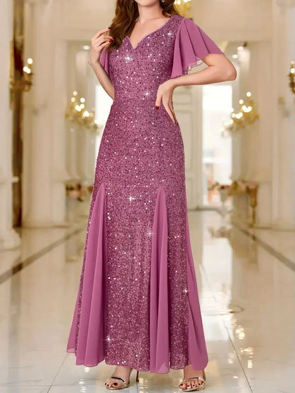 Aurora - Elegant Stylish Satin Dress