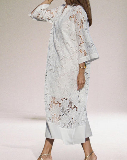Alicia | Luxury lace long dress