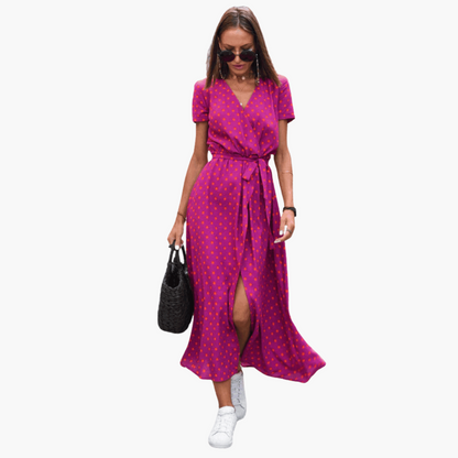 Bethany | Elegant wrap dress
