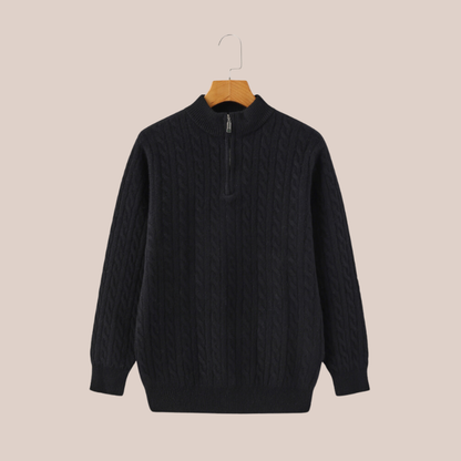 ELIOT | Cable-Knit Cashmere Sweater