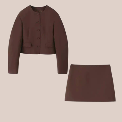 AMARA | Button-Up Two-Piece Set