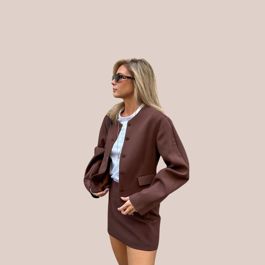AMARA | Button-Up Two-Piece Set