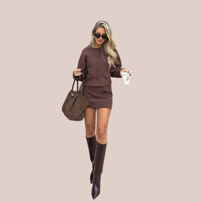 AMARA | Button-Up Two-Piece Set