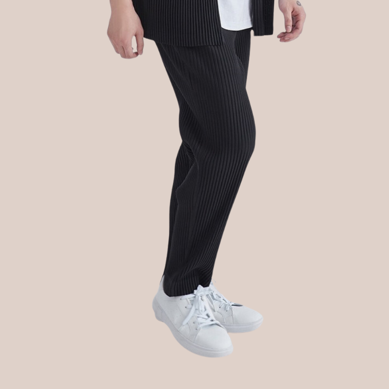 EVAN | Light Pleated Trousers