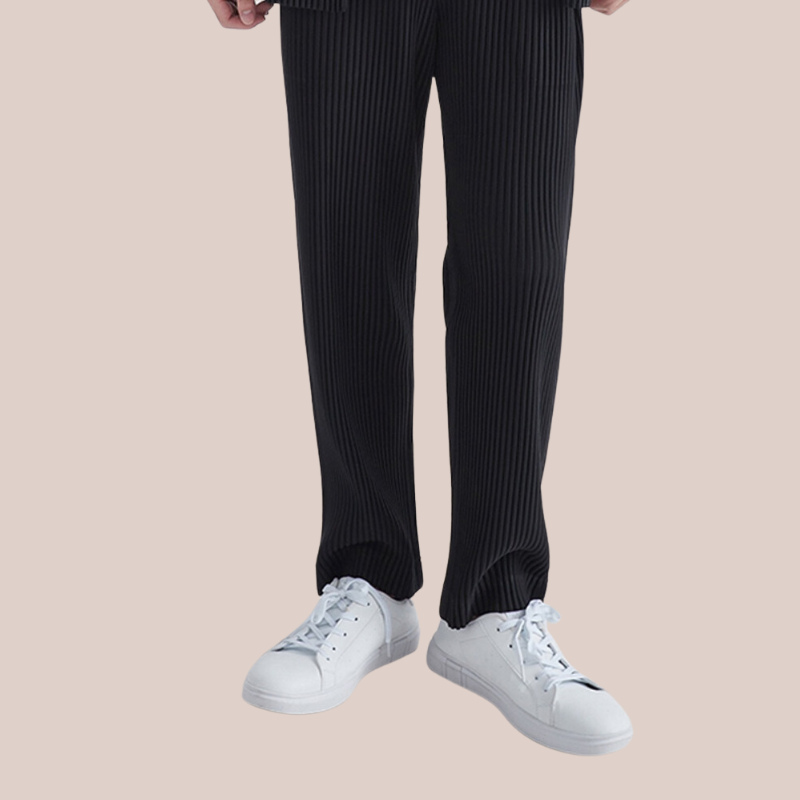 EVAN | Light Pleated Trousers