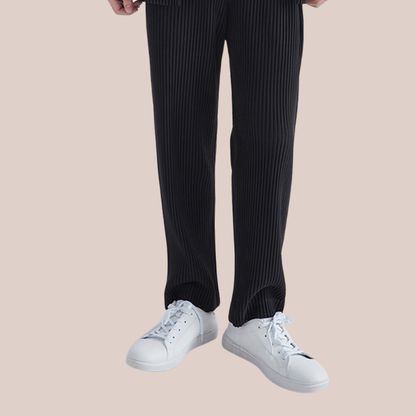 EVAN | Light Pleated Trousers