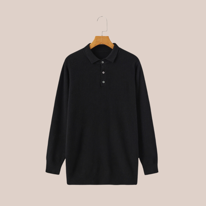 OLIVER | Cashmere Polo Sweater