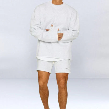 James | Long-Sleeved Shirt and Shorts Set