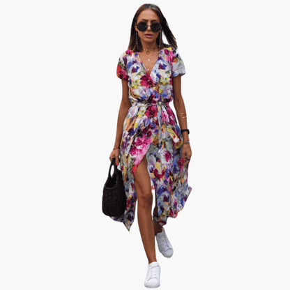 Bethany | Elegant wrap dress