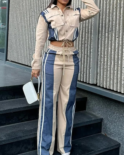 Cecilia | Casual Elegance Two-Piece Tracksuit