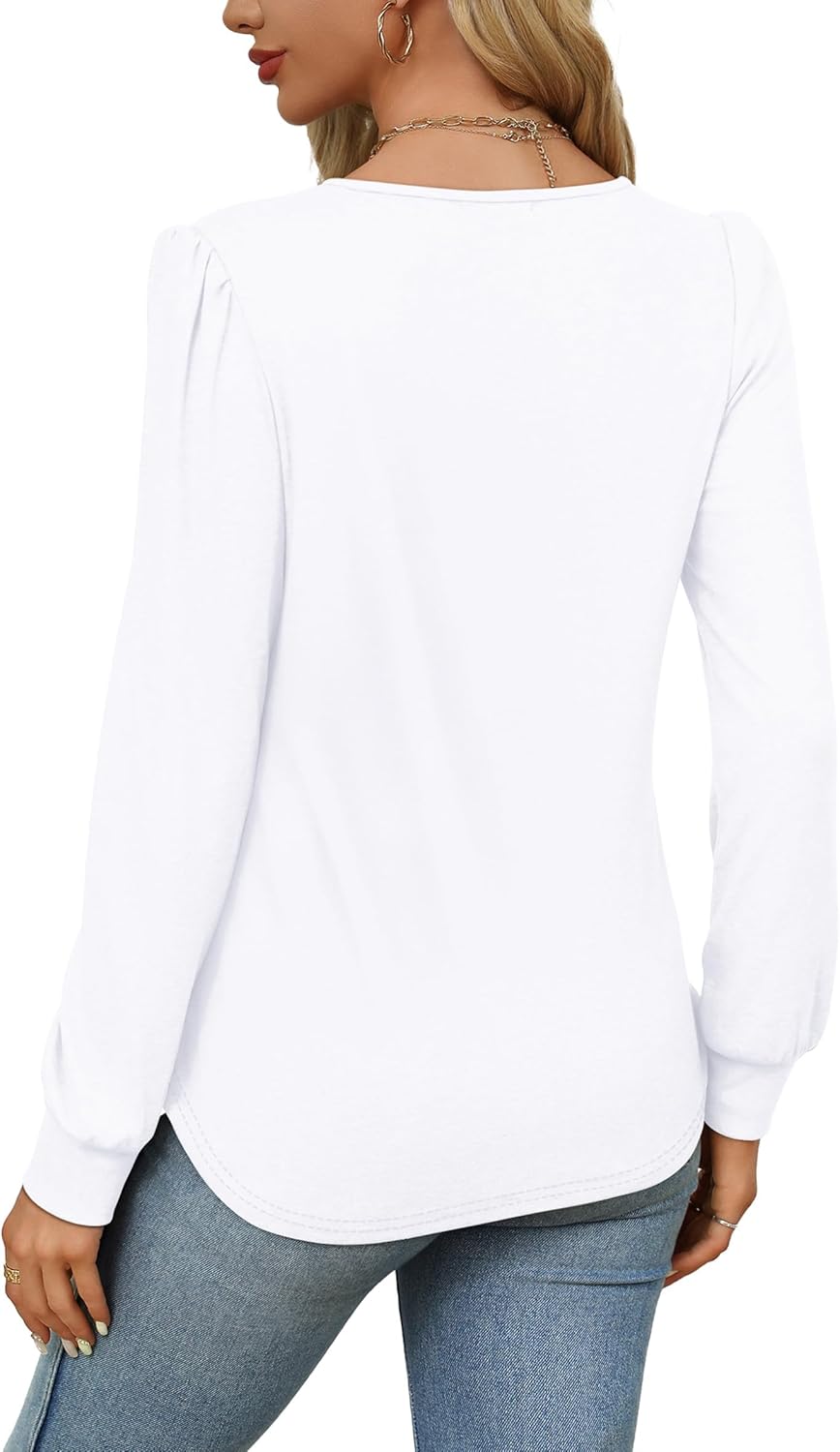Bonnie | Pleated Shirt with Long Sleeves