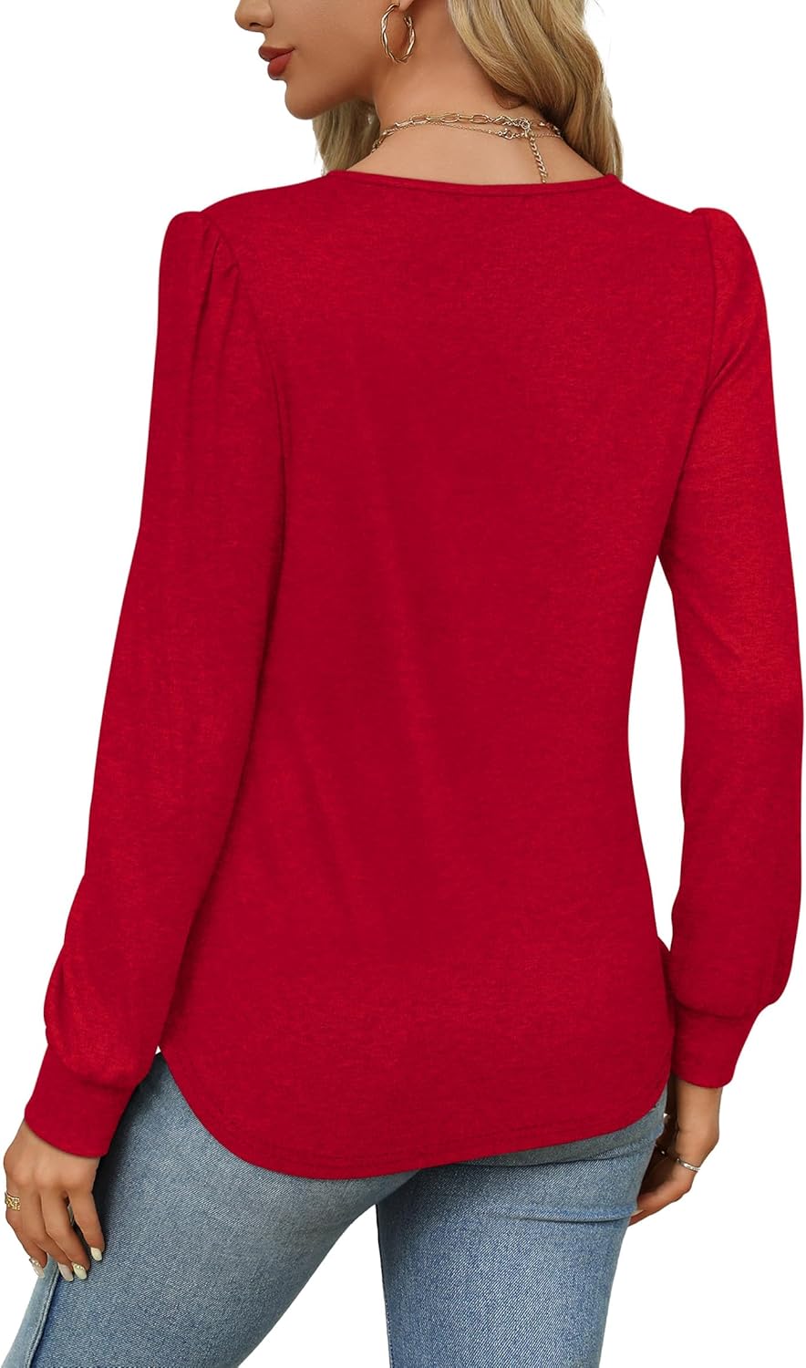 Bonnie | Pleated Shirt with Long Sleeves