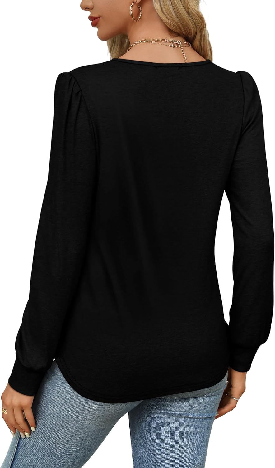 Bonnie | Pleated Shirt with Long Sleeves