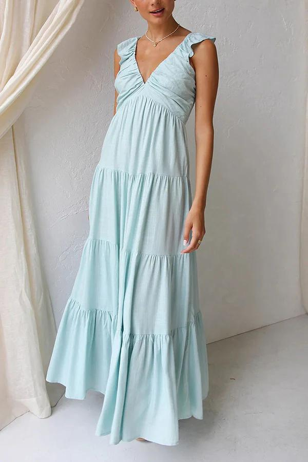 Brooke | Elegant V-Neck Dress