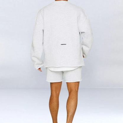 James | Long-Sleeved Shirt and Shorts Set