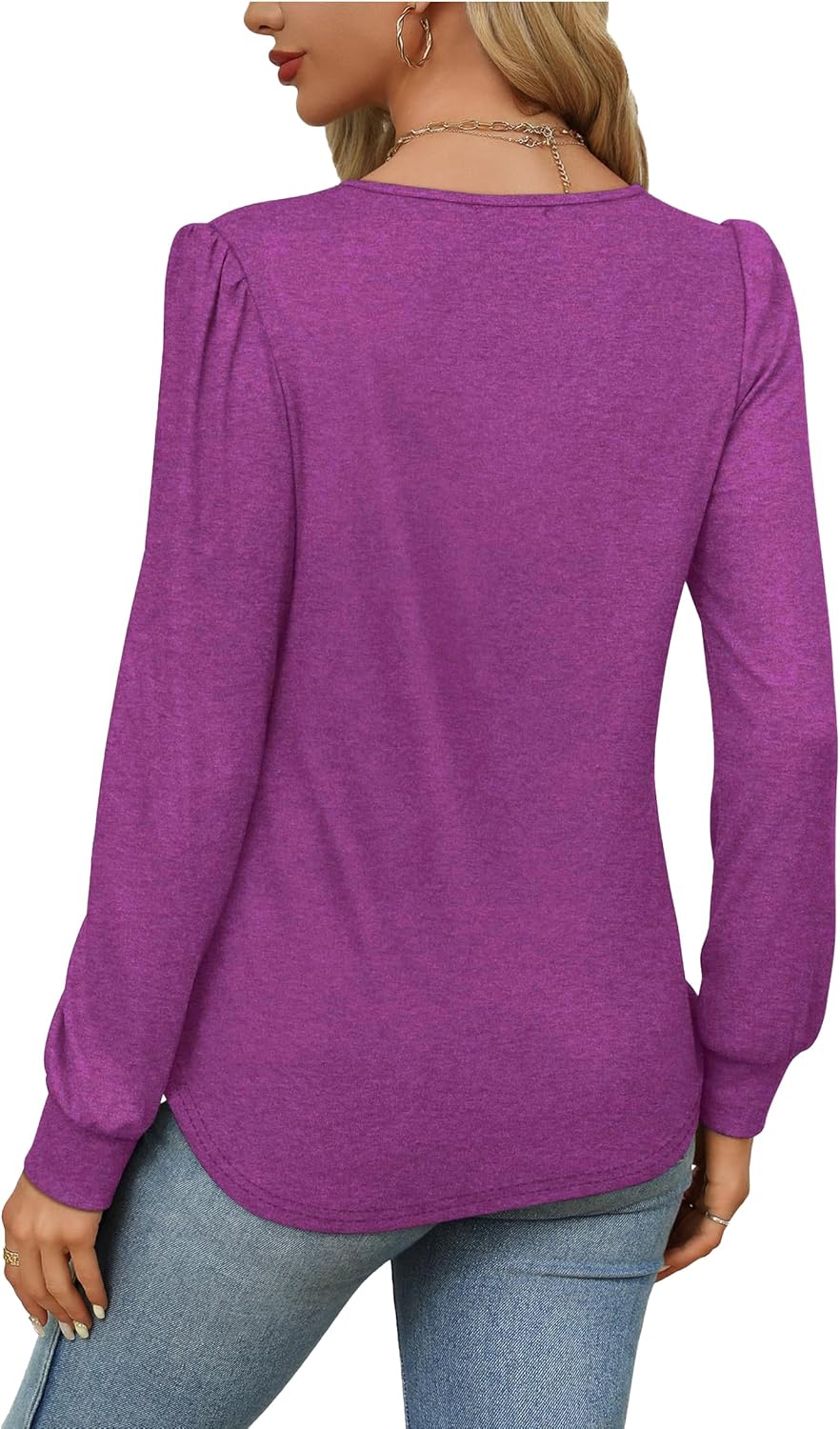 Bonnie | Pleated Shirt with Long Sleeves