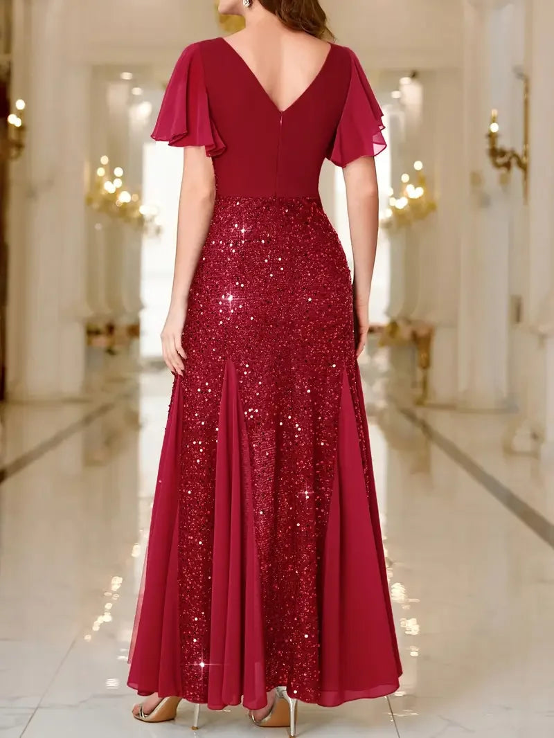 Aurora - Elegant Stylish Satin Dress