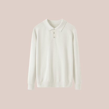 MARCUS | Wool Polo Sweater