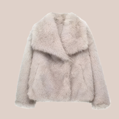 LYRA | Luxe Faux Fur Coat