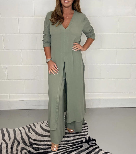 Ava | Airy Spring Two-Piece Set