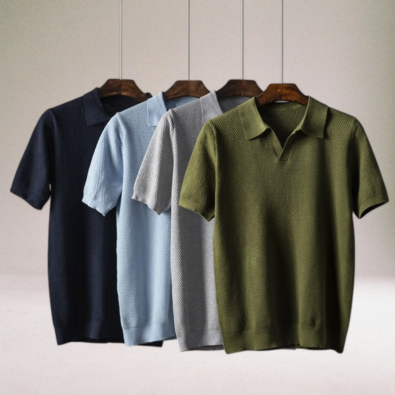 Adam | Refined Short Sleeve Polo