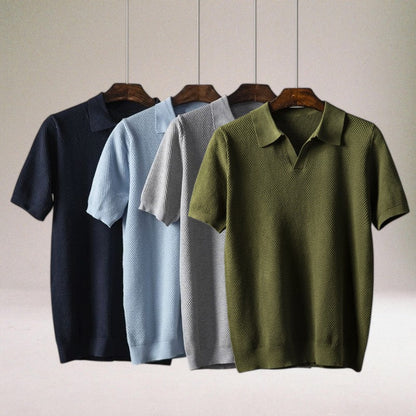 Adam | Refined Short Sleeve Polo