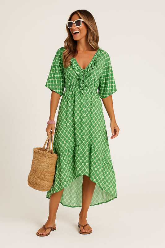 Amelia | Puff Sleeve Dress