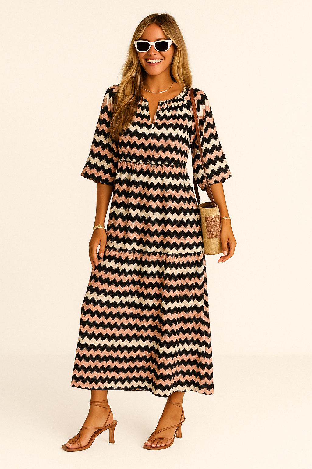 Amelia | Puff Sleeve Dress