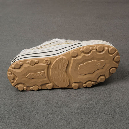 Luna West | Fringed Platform Sneaker