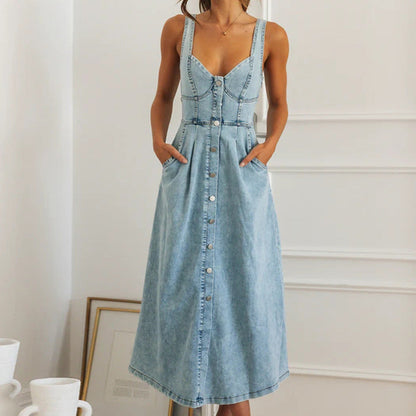 Ingrid | Denim Dress