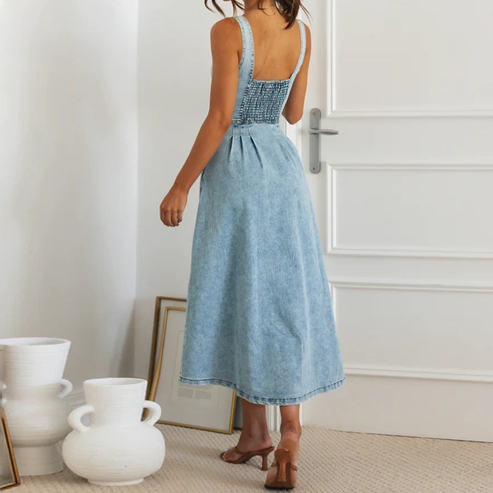 Ingrid | Denim Dress