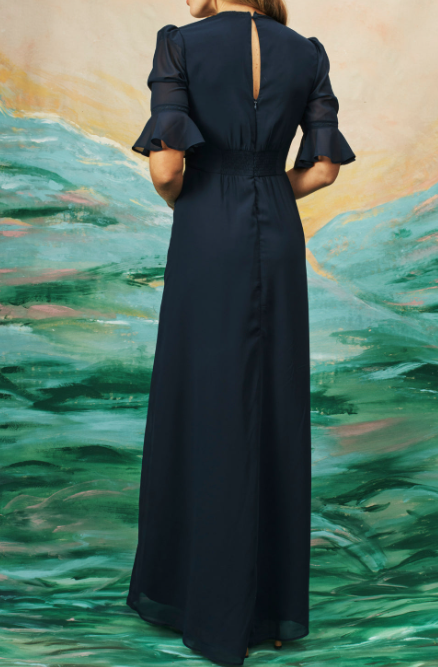 Isabelle |  Floral Embroidered Elegant Dress