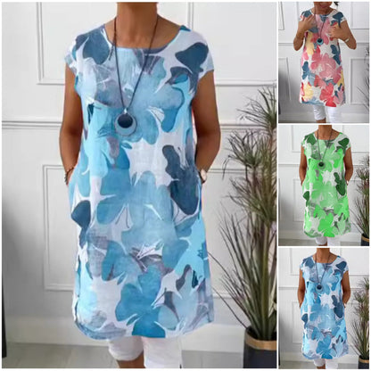 Trinity | Elegant round neck dress