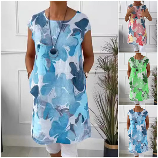 Trinity | Elegant round neck dress