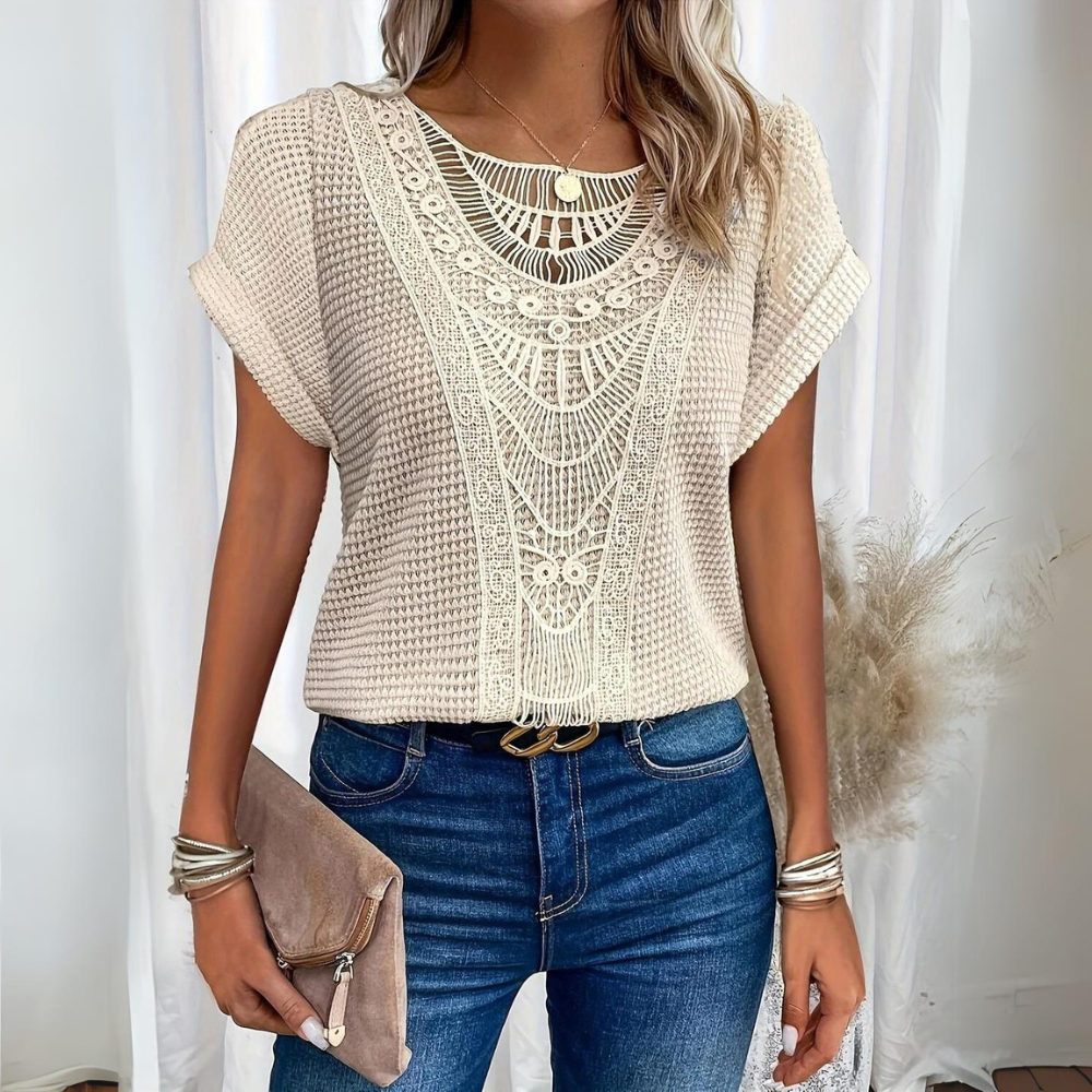 Angela | Chic and Elegant Lace Top