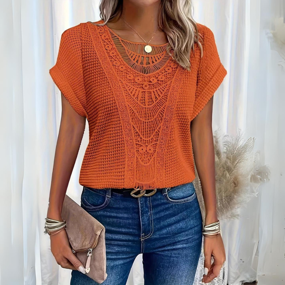 Angela | Chic and Elegant Lace Top