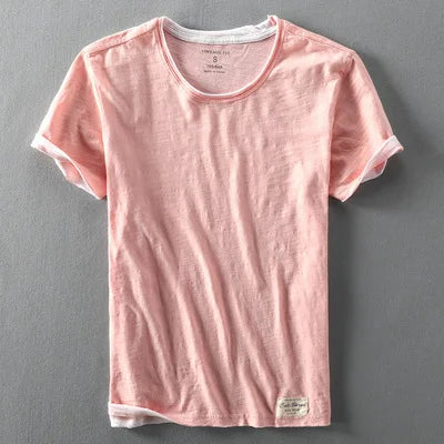 Liam – Short Sleeve Cotton Shirt