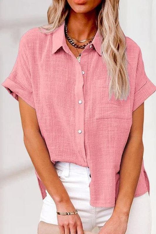 PHOEBE | TRENDY LIGHTWEIGHT BUTTON-UP SHIRT FOR WOMEN