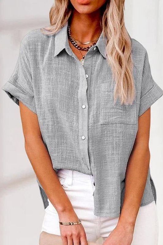 PHOEBE | TRENDY LIGHTWEIGHT BUTTON-UP SHIRT FOR WOMEN