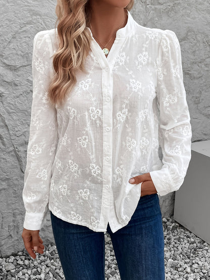Jacqueline | Elegant Blouse with Lace Details