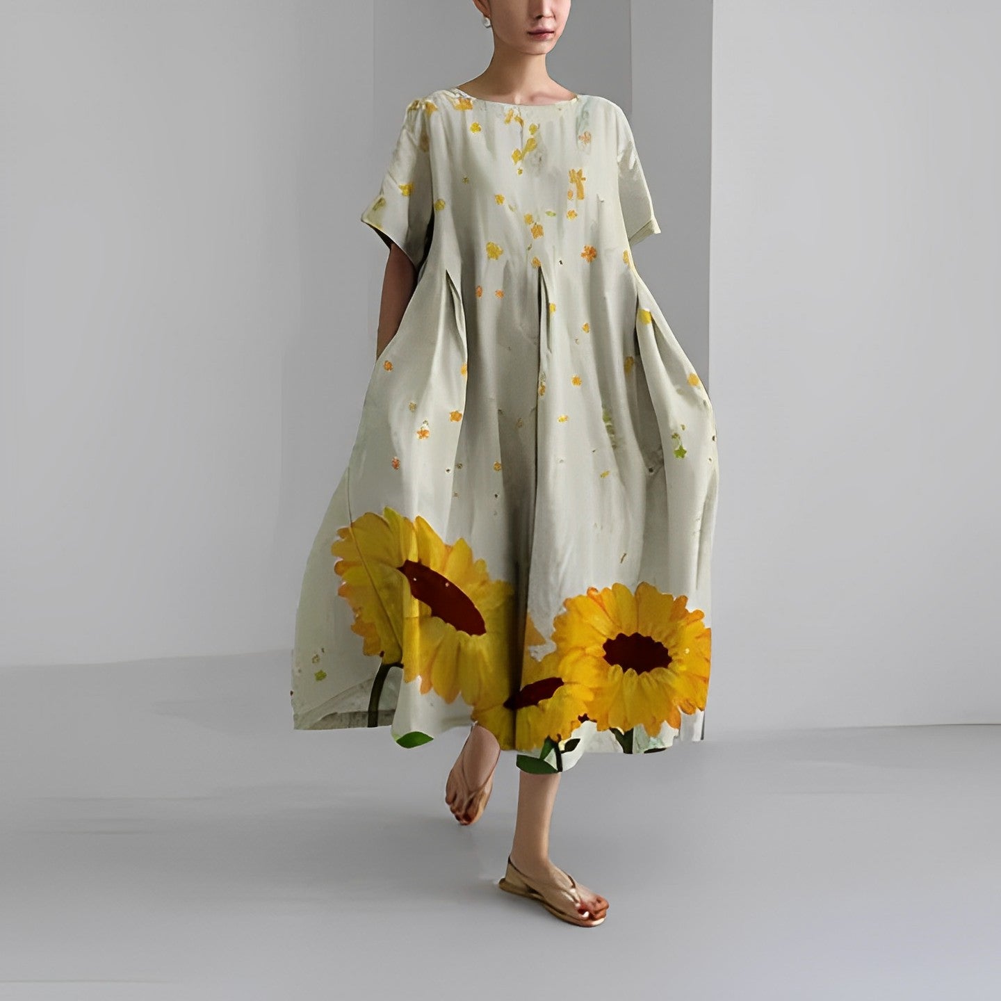 Renata | Bohemian Floral Dress